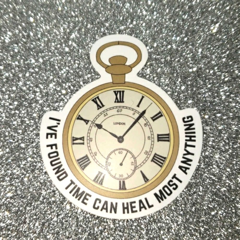 10/$10 Taylor Swift FEARLESS Waterproof Sticker Clock